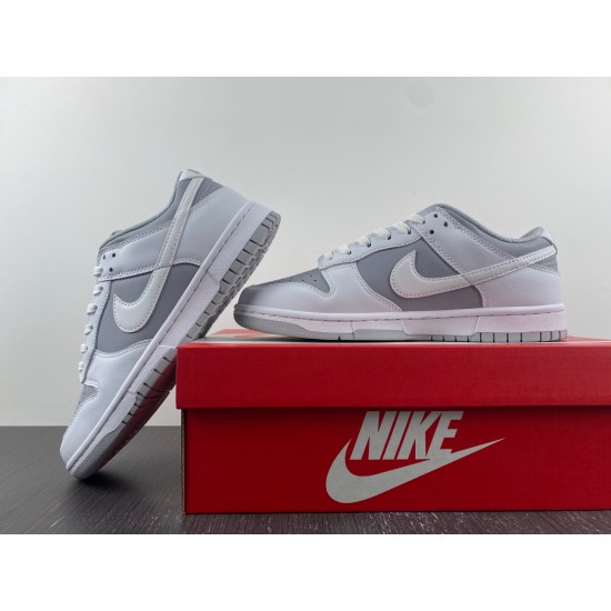Nike Dunk Low Retro White Grey Men