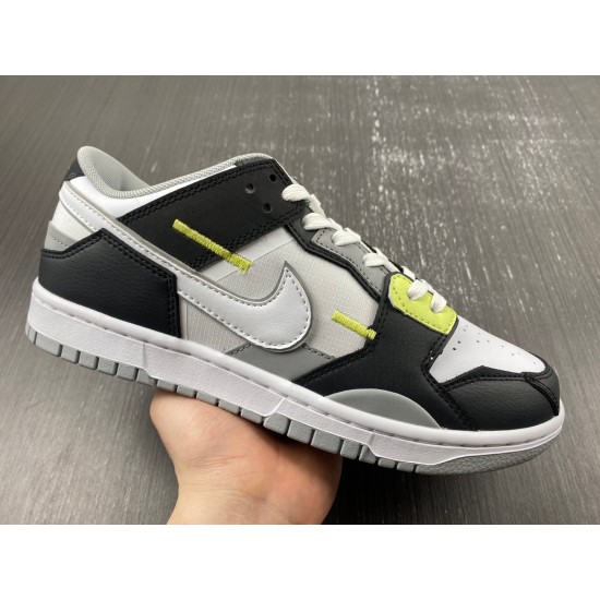 Nike Dunk Low Scrap Wolf Grey Light Lemon Twist Men
