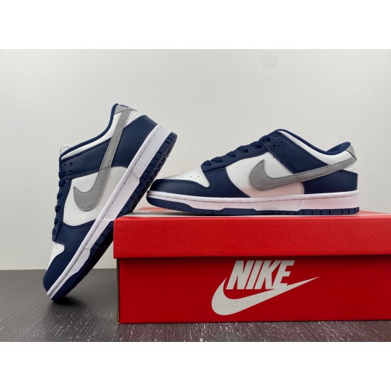 Nike Dunk Low Summit White Midnight Navy Men