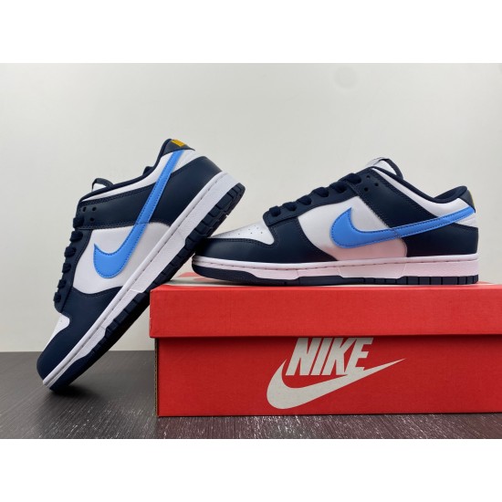 Nike Dunk Low Midnight Navy University Blue Men