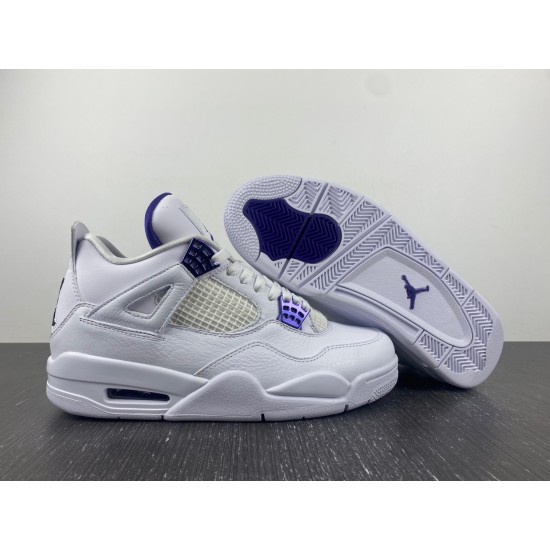 Jordan 4 Retro Metallic Purple Men