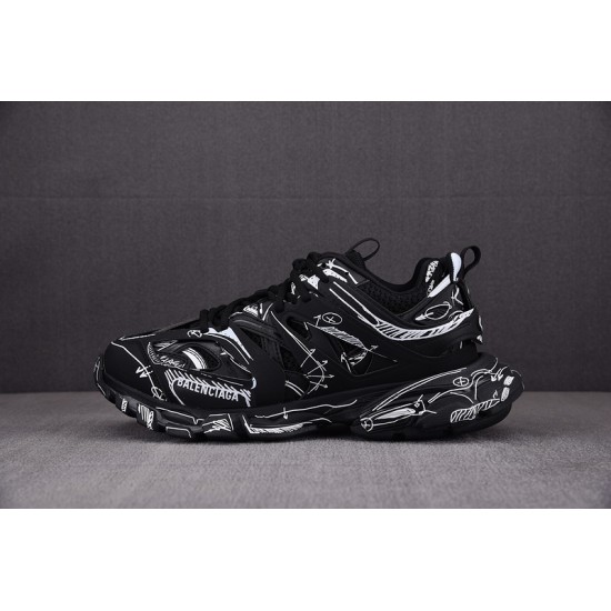 Ba1en*iaga Track Sneakers