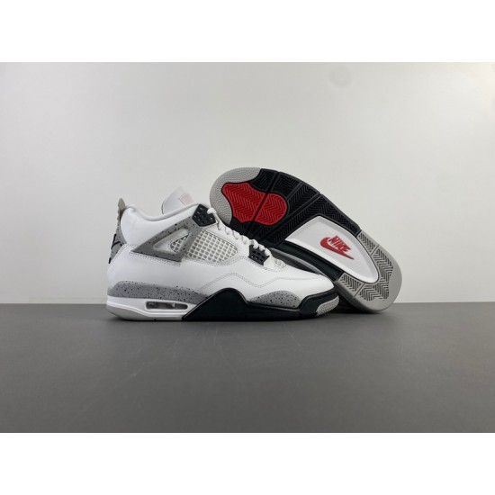 Air Jordan 4 "White Cement" 2025 FV5029-100