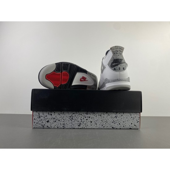 Air Jordan 4 "White Cement" 2025 FV5029-100