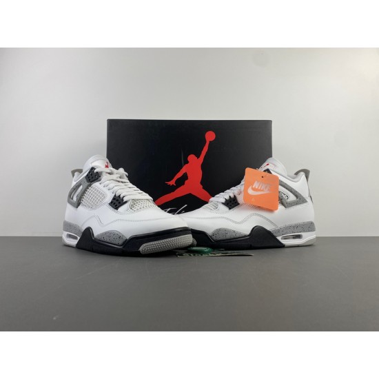 Air Jordan 4 "White Cement" 2025 FV5029-100