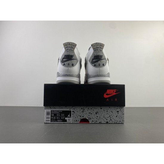 Air Jordan 4 "White Cement" 2025 FV5029-100