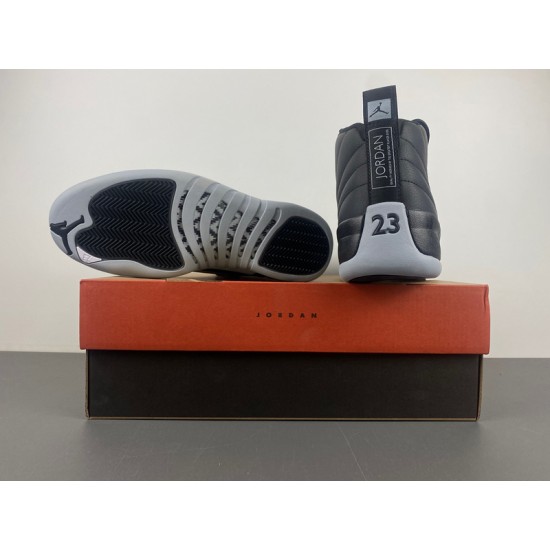 Air Jordan 12 - Black and Wolf Grey CT8013-010