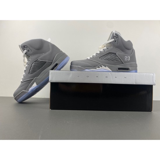 Jordan 5 Retro Wolf Grey Men