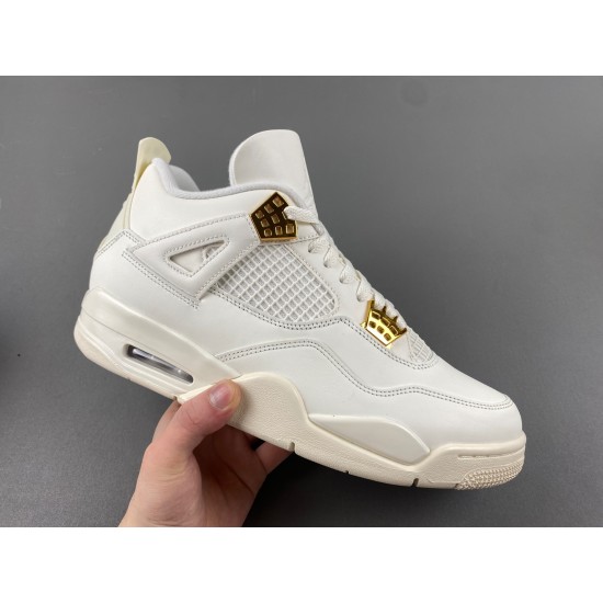 Jordan 4 Retro Metallic Gold (Women