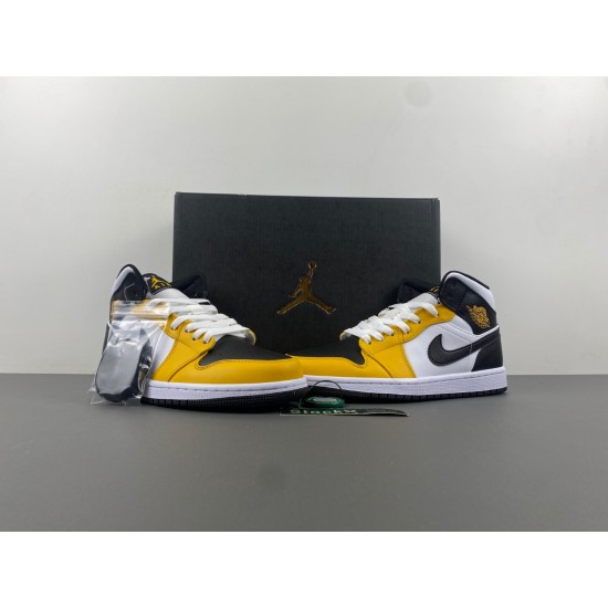 Jordan 1 Mid Yellow Ochre Men