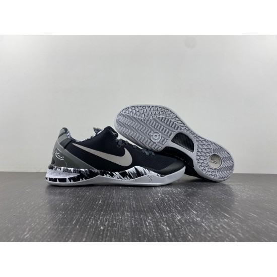 Nike Kobe 8 System Philippines Black Silver Men