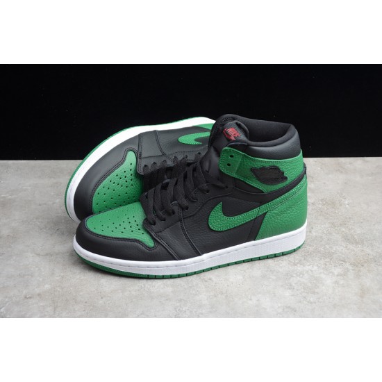 Jordan 1 Retro High Pine Green Black Men