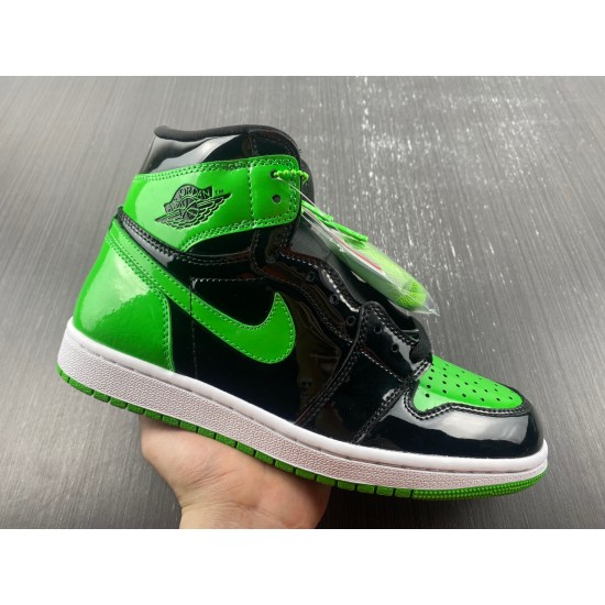 Jordan 1 Retro High Pine Green Black Men