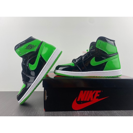 Jordan 1 Retro High Pine Green Black Men