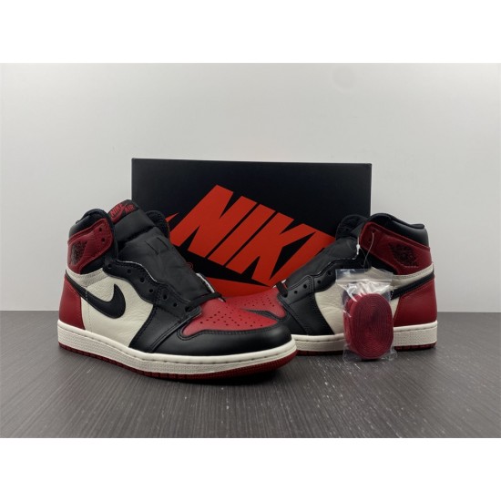 Jordan 1 Retro High Bred Toe Men