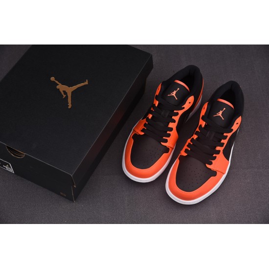 Jordan 1 Low SE Black Turf Orange Men