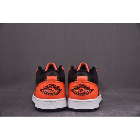 Jordan 1 Low SE Black Turf Orange Men