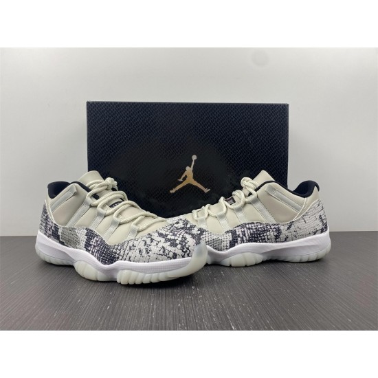 Jordan 11 Retro Low Snake Light Bone Men