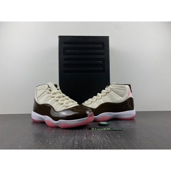 AIR JORDAN 11 NEAPOLITAN BLACK BROWN PINK WHITE CT8012-126