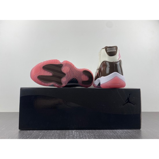 AIR JORDAN 11 NEAPOLITAN BLACK BROWN PINK WHITE CT8012-126